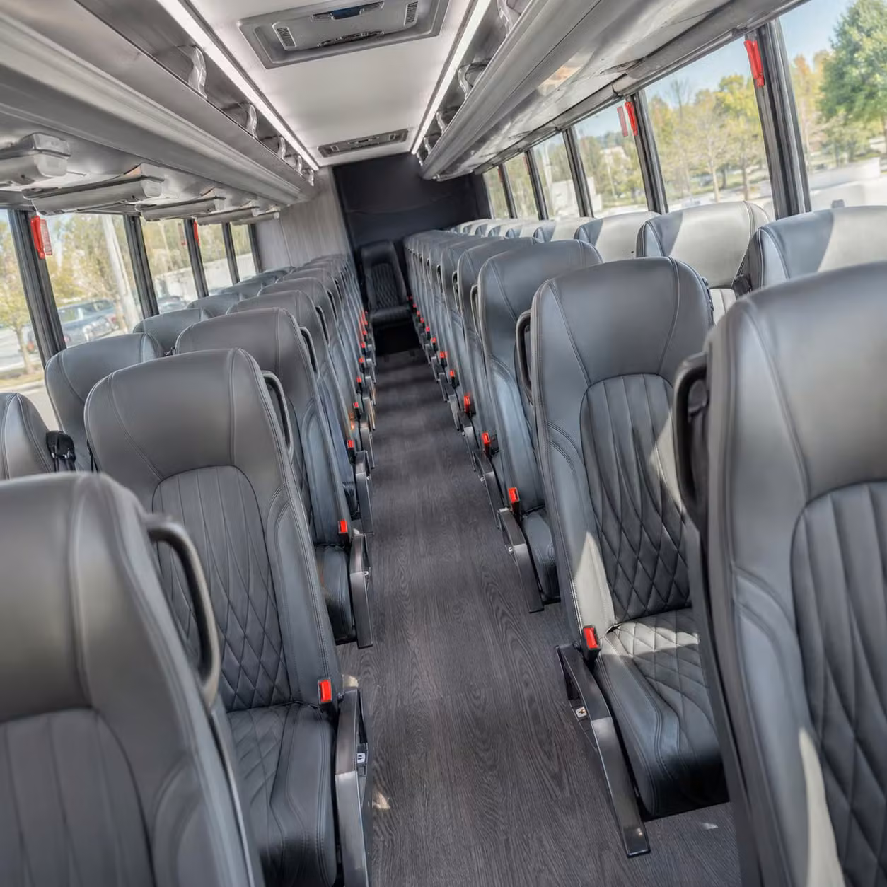 30 passenger minibus interior