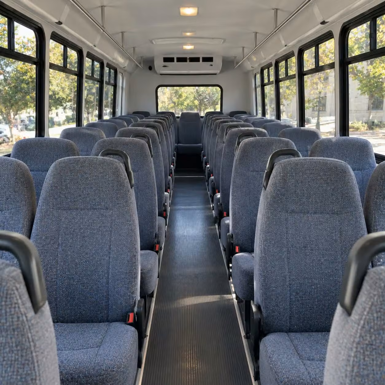 35 passenger minibus inside
