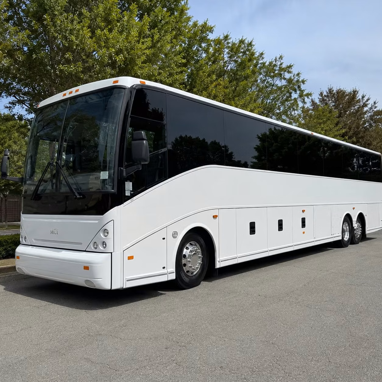 56 passenger charter bus