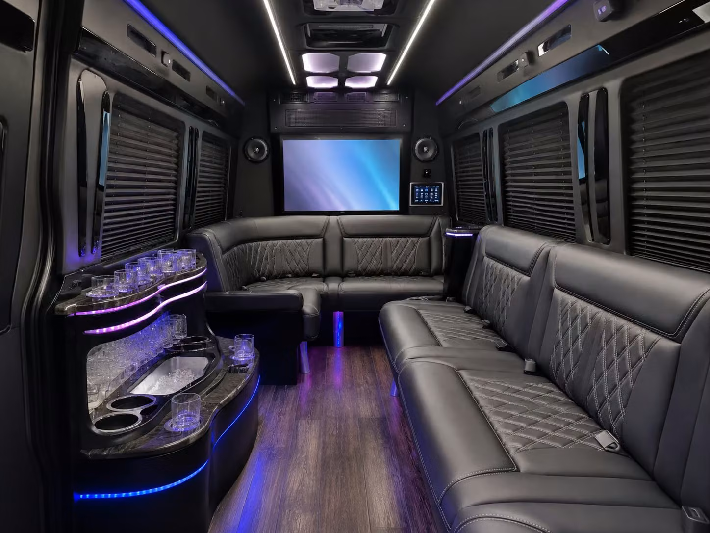 bus rental options for asheville trips