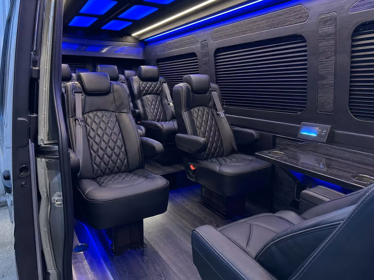 sprinter van transportation for groups and events across asheville